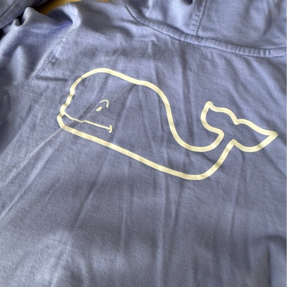 Kids Vineyard Vines Long Sleeve Hooded Dress Swim Cover Flawed - Picture 3 of 7